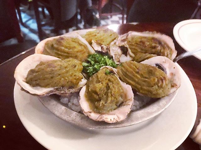 Oysters Rockefeller