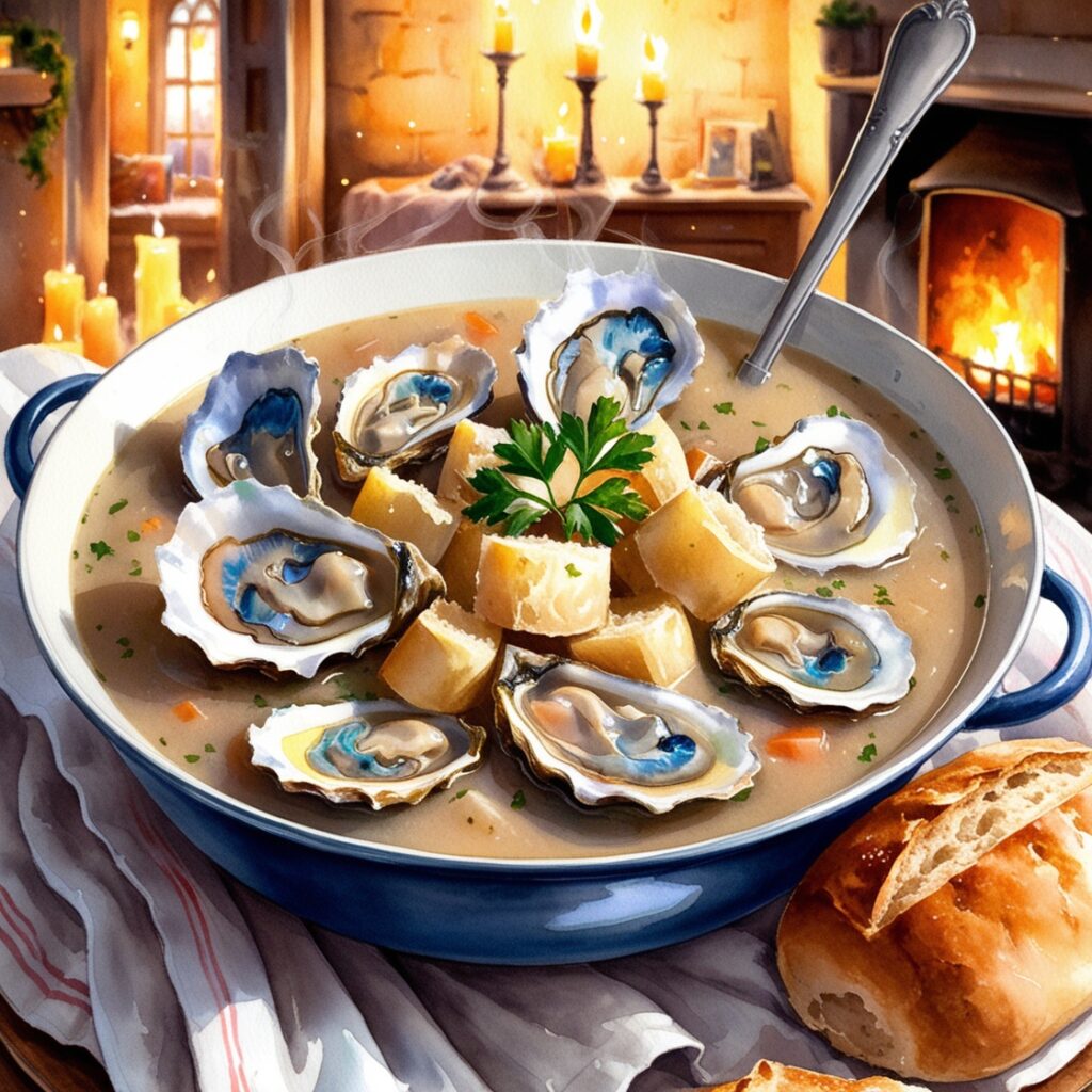 Make Fresh Oyster Stew