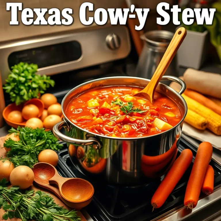 Texas Cowboy Stew The Ultimate Hearty and Flavorful Recipe for Every Occasion